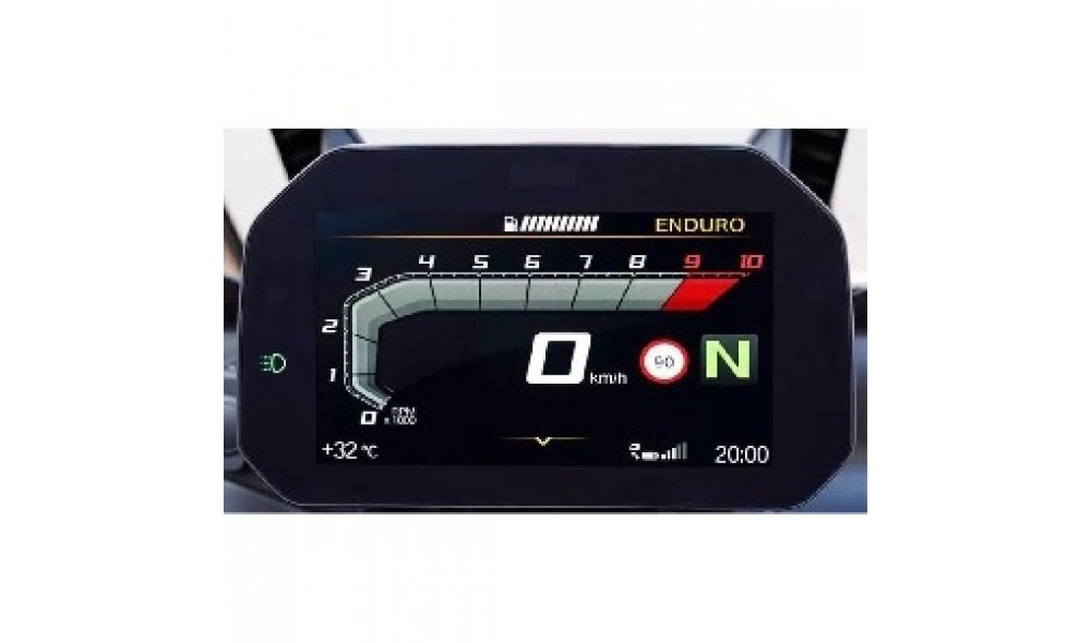 BMW F 900R 6.5 İNÇ GÖSTERGE UYUMLU NANO EKRAN KORUYUCU