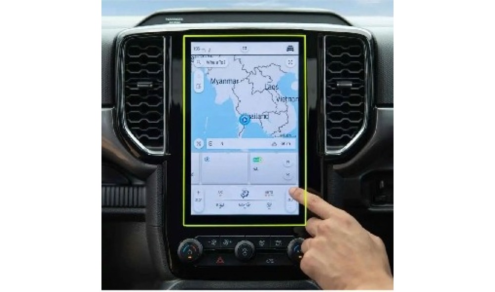 FORD RANGER 12 İNÇ NAVİGASYON UYUMLU NANO EKRAN KORUYUCU
