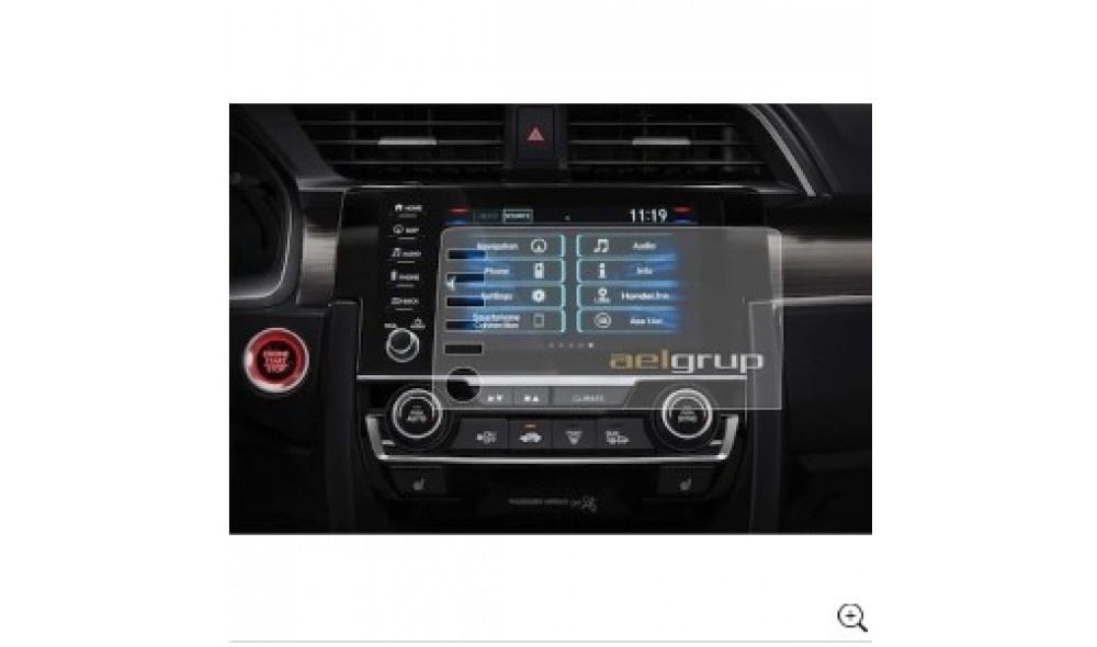 HONDA CİVİC MAKYAJLI KAS FC5 NAVİGASYON UYUMLU EKRAN KORUYUCU